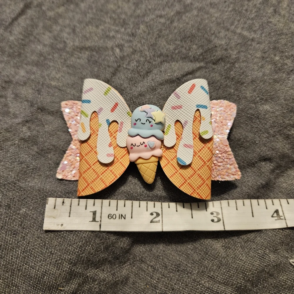 3/$20 💥 Ice Cream Cone hair barret NWT